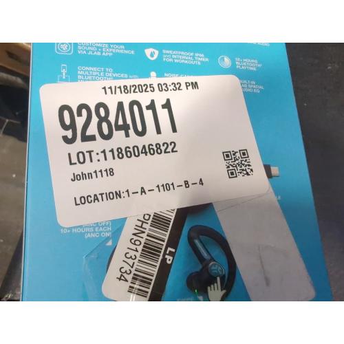 Color Black JLab Epic Sport ANC 3 True Wireless Earbuds - Black