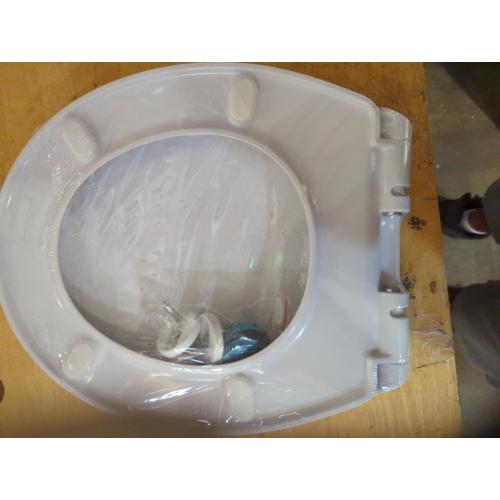 Toilet Seat With Cover Soft Close, Toilet Lid Slow Close Quiet No, Easy Installation & Release,Safe PP Material Easy Clean​​ Bathroom Toilet Seat​​,Comfortable Ergonomic Design For All Toilet Brands