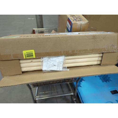 White 7' Large Teepee Tent for Adults, Play Tent with Carry Bag, 5 Sides Canvas Kids Teepee Tent Indoor & Outdoor Tents for Party, Wedding, Photo Prop, White