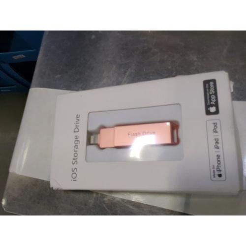 Apple MFi Certified 512GB Photo Stick, Flash Drive for iPhone Memory Stick for Photo/Video Backup Stick, High-Speed USB Stick iPhone Storage Drive Compatible for iPhone/iPad/Android/PC (Pink)