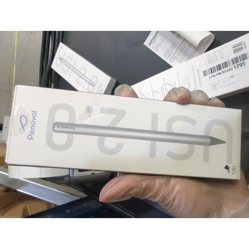 Penoval USI2.0 Stylus Pen for Chromebook, 4096 Levels Pressure for Lenovo chromebook Duet, ASUS chromebook C436, HP chromebook X360 12b, HP chromebook X360 14b Spare Tip Included, USI2.0