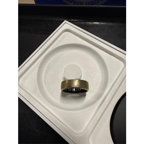 RingConn Smart Health Monitoring Ring - Pale Gold - size 10 - used see the pictures - missing USBC cable