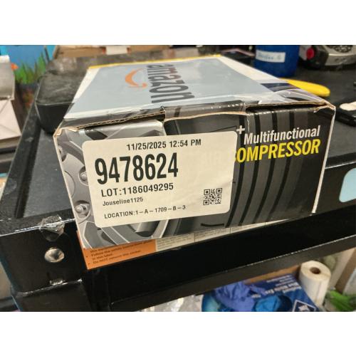 Tire Inflator Portable Air Compressor Car Tire Pump with 3 Nozzle Adaptors and Digital LED Light DC 12V Electric Car Air Pump for Car Tires and Other Inflatables Yellow