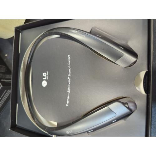 LG - TONE PLATINUM  Bluetooth Headset - Black