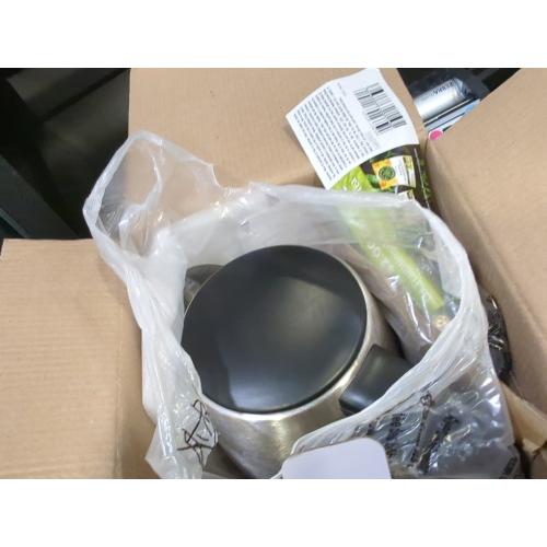 Aroma 1L Electric Water Kettle - Stainless Steel