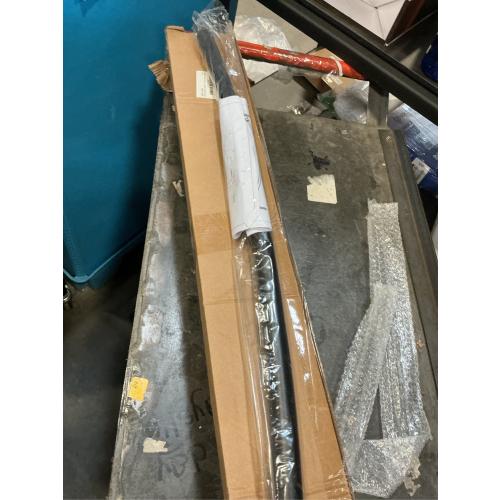 Bonpally Curved Shower Curtain Rod for Bathroom, 40-72 Inches Adjustable Curved Shower Rod, 0.9MM Aluminum Shower Curtain Rod with Rotating Brackets for Extra Shower Space, Need to Drill, Black