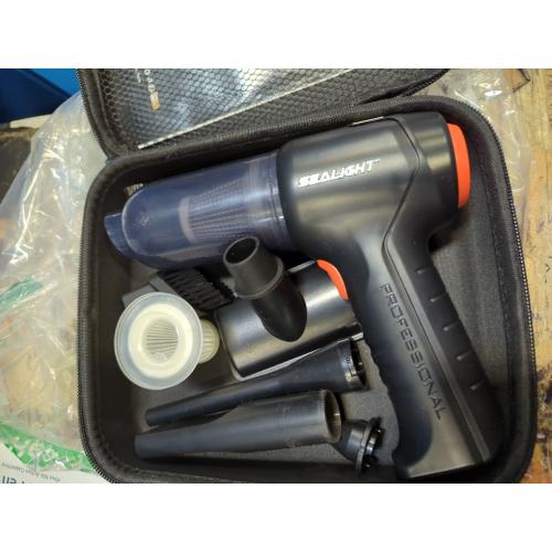 SEALIGHT Mini Car Vacuum Portable Cordless With 13000pa High Power Suction, Lightweight and Compact Handheld Cleaner for Car & Home