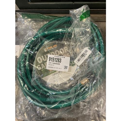 Orgrimmar Garden Hose No Leaking for Watering: No Kink and Lightweight - 1/2 Water Hoses 15 FT with Fittings for Outdoor and Yard