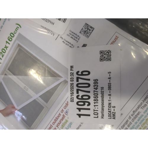 Adjustable Window Insulation Kit 47inX63in(120X160cm) for Winter Keep Cold Out,cuttable Transparent Film 180㎛ Thickness,Easy to Open for Ventilation,Reusable Plastic Window wrap