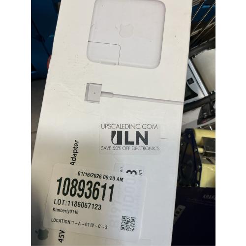 Apple 45W MagSafe 2 Power Adapter (for MacBook Air)