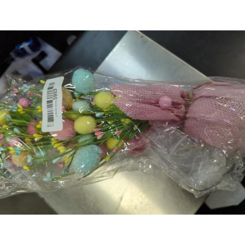 ZHAO 18-Inch Easter Egg Tree Tabletop Decoration with Delicate Ornaments - Perfect for Home, Party, Wedding, Holiday, Celebrations