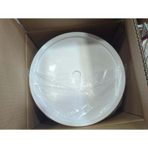 Size 3.5 gallon Tankless Water Heater Flushing Kit Includes 1/2HP Submersible Utility Water Pump,Two 3/4GHT x 6' Stainless Steel Color Coded Hoses and 3.5Gallon Pail