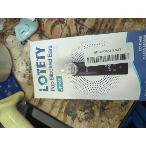 Eustachian Tube Unclogger - Ear Pressure Relief Device for Flying & Diving, Unblock Eustachian Tube & Balancing Ear Pressure to Relieve Tinnitus and Earache - HY030