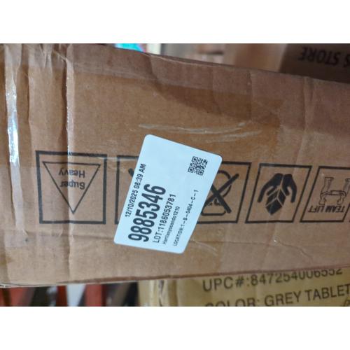 Cyclysio Dresser with Hanging Rack, 5 Fabric Drawers Dresser with Clothes Rack, Wooden Top Storage Chest of Drawers with Charging Station & LED Lights, Lockable Wheels, Closet