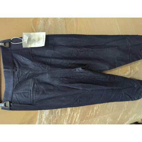 Men's Medium Linen Pants Casual High Waist Adjustable Pants Summer Beach Lightweight Pants Italian Style