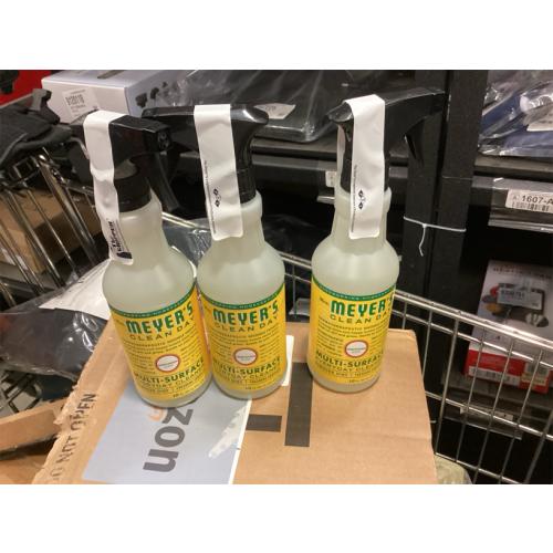 MRS. MEYER'S CLEAN DAY All-Purpose Cleaner Spray, Honeysuckle (16 Fl Oz (Pack of 3))