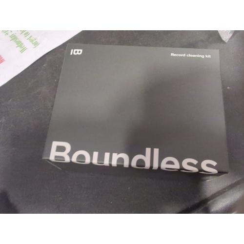 Boundless Audio Vinyl Record Cleaning Kit - 5-in-1 Vinyl Cleaning Kit Includes Velvet Record Brush, Stylus Cleaner, Cleaner Solution, Nylon Brush & Storage Bag