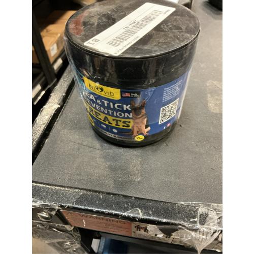 Flea and Tick Prevention Chewable Pills for Dogs and Cats - Revolution Oral Flea Treatment for Pets - Pest Control & Natural Defense - Chewables Small Tablets Made in USA (Beef)