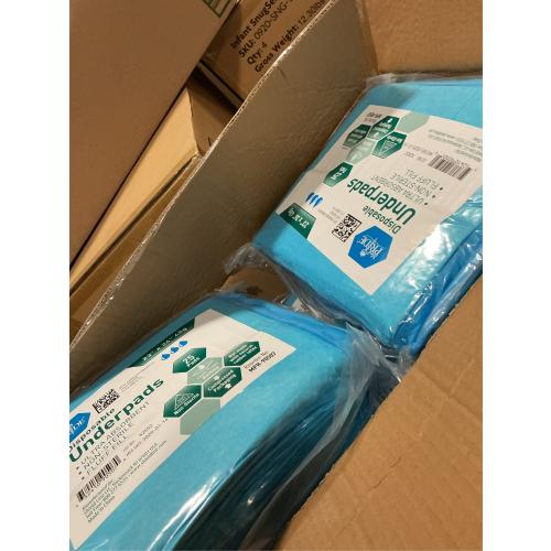 MED PRIDE High Absorbency Liners -Disposable Underpads 23'' X 36'' Incontinence Pads, Bed Covers, Puppy Training | Thick, Super Absorbent Protection for Liquid, Urine, Accidents (150)