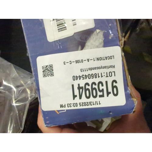 Lanwandeng Matte Black Door Knobs with Lock and Keys, Interior/Exterior Door Knob for Bedroom or Bathroom, Entry Door Lock