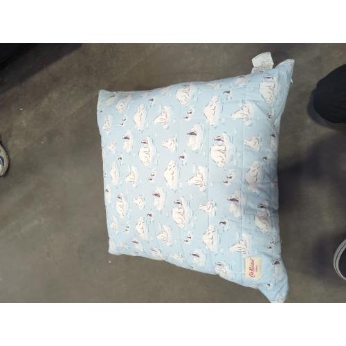 24 x 24 Pillow Polar Bear and Penguins Icy Wonderland