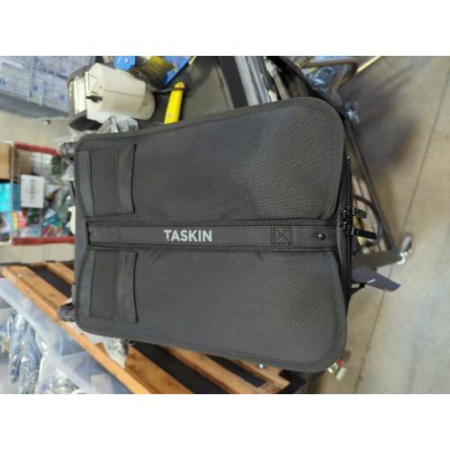 Taskin Denali | Large 4 Wheel Lightweight Hybrid Spinner Carry-On Luggage   Expandable Backpack   Laptop Sleeve | Black