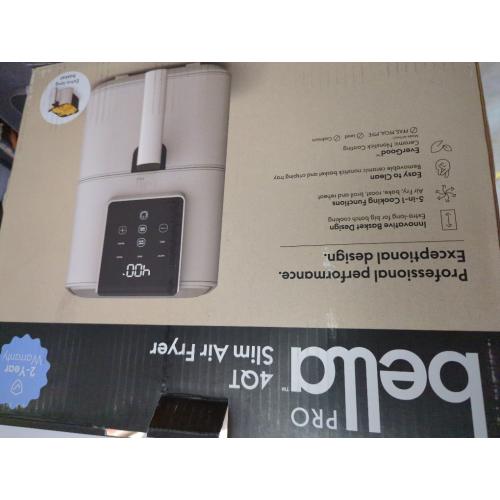 Oatmilk Bella PRO - 4-qt. Touchscreen Slim Air Fryer - Oatmilk