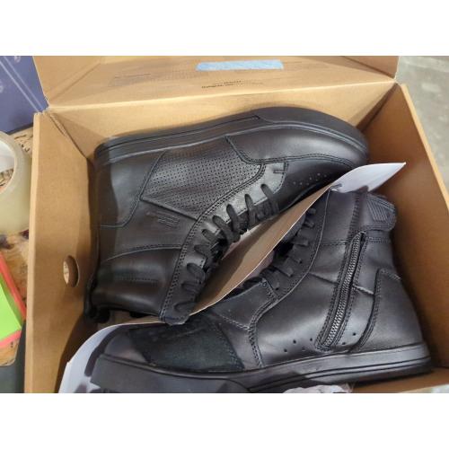 Size 45 /11.5SHIMA Blake Boots Motorcycle Riding Boots Men Ventilated Leather Vintage Street Side Zipper Sport Touring Shoe Footwear