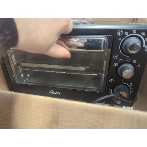Oster Size12.3 Inches (H) x 18.5 Inches (W) x 16.9 Inches (D 18-Quart Color Black Toaster Oven With Air Fry Matte Black
