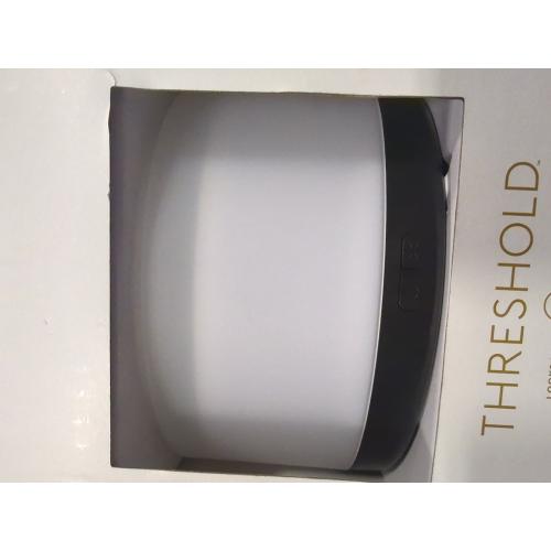 300ml Mid-Century Large White and Black Footed Base Diffuser - Threshold™: Ultrasonic, 8hr Run Time, Auto Shut-Off