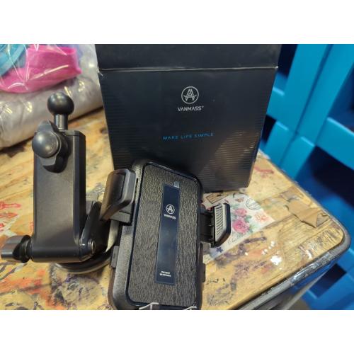 VANMASS 2025 Upgraded Car Phone Holder, [85 LBS Strongest Suction] Patent Safety Cell Phone Mount Windshield Dashboard Vent Truck Accessories Stand Cradle for iPhone 17 Pro Max 16 15 14 13 Android