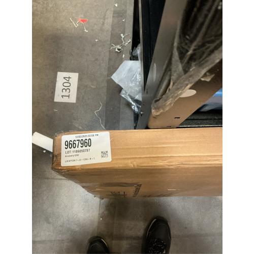 Montoire 24 Inch Wooden Farmhouse Wall Clock, Extra Large for Living Room Decor - Big Rustic Wood Large Round Wall Clock 24 Inches or Larger, Battery Operated with Decorative Roman Numerals