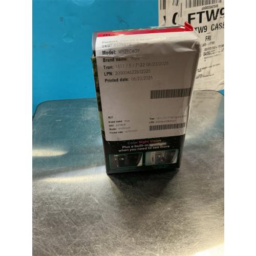 WYZE Cam v4 (Latest Model), 2.5K AI Security Camera, Indoor/Outdoor Cameras for Home Security, Baby Monitor & Pet Camera, Vibrant Color Night Vision, No Subscription Required, Free Expert Help