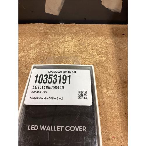 Samsung LED Wallet Cover EF-NG985 - Flip cover for cell phone - black - for Galaxy S20 , S20  5G