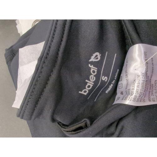 Black Size Small baleaf Women's Fleece Lined Leggings Thermal Warm Winter Tights High Waisted Yoga Pants Cold Weather with Pockets