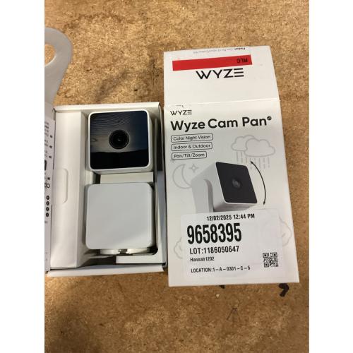Wyze Pan v3 Wired Indoor/Outdoor 1080P HD Home Security Camera with Privacy Mode