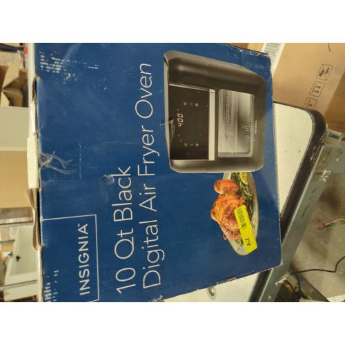 Insignia™ - 10 Qt. Digital Air Fryer Oven - Black