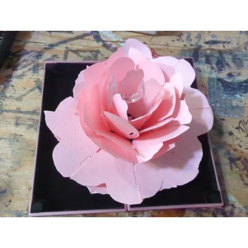 Engagement Ring Box,Ring Rose Box Surprise Jewelry Storage Holder for Woman as Proposal Engagement Wedding Ring Jewelry Gift ect.