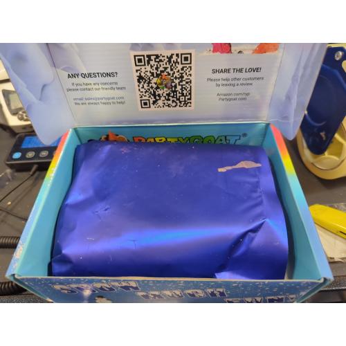 15 Gal PARTY GOAT Bulk Fake Snow Powder for Outdoor & Indoor use. 39oz Makes 15 Gallons of Instant Snow for Sensory Play. Make Artificial Snowballs. Just Add Water. Magic Fun for Kids