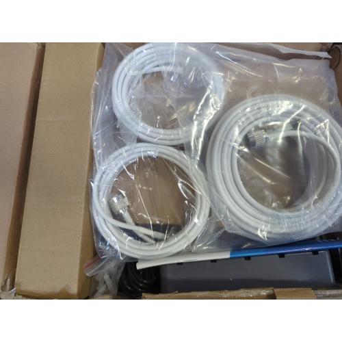 Cell Phone Booster for Home & Office,Up to 5500Sq Ft,Cell Phone Signal Booster for Band 2/25 / 4/66 / 5/12 / 17/13 with All U.S. Carriers,Boosts 5G 4G LTE, FCC Approved Cell Booster