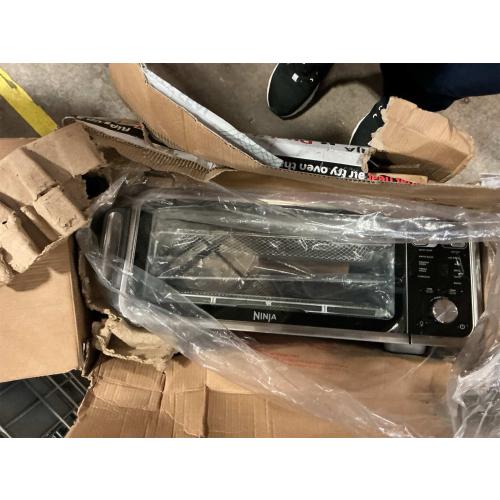 Ninja, Toaster Oven, Air Fryer, Thermometer, Toaster Oven Air Fryer Combo, Stainless Steel, Quick meals, Fries, Frozen Food, Air Fry, Dehydrate, Reheat, 13-in-1,Less Oil, Flip Away Oven, Foodi, SP351