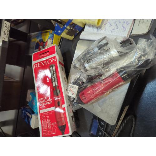 Revlon 1200W Perfect Style Hot Air Kit | Style, Curl, and Volumize, 3 Piece Set