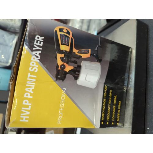 Paint Sprayer Tool 1000W High Power Electric Spray Paint Gun Easy to Clean for Furniture Cabinets House Painting Black