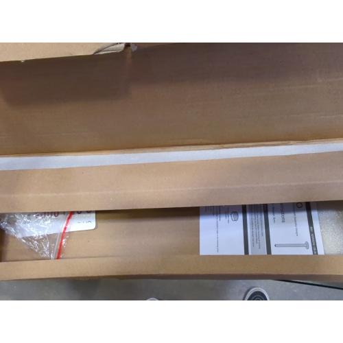 OFFO Shower Arm with Flange, 16 in Ceiling Mount Replacement Rain Shower Head Straight Arm Ceiling-Mounted For Fixed Shower Head & High Pressure Rain, Chrome