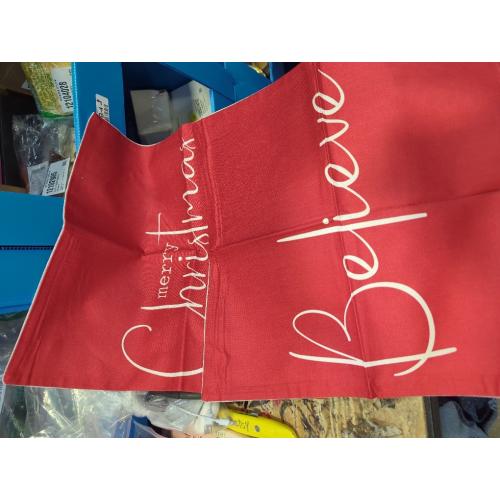 DFXSZ Christmas Throw Pillow Covers 20x20 Inch Set of 2 Merry Christmas Farmhouse Decorations Believe Holiday Decor Throw Cushion Case for Home Couch