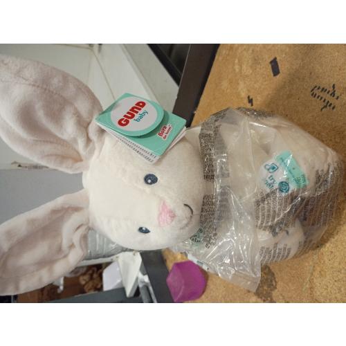 GUND Baby Peek-a-Boo Flora Bunny Plush, Bunny Rabbit Stuffed Animal, Baby Toy for Ages 0 and Up, Cream, 7 (Batteries Not Required)
