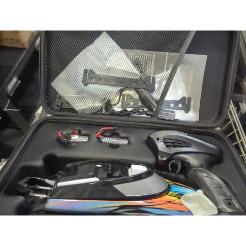 ALPHAREV RC Boat - R308 32  KPH Fast Remote Control Boat for Pool & Lake with Portable Suitcase, 2.4GHz Racing RC Boats for Adults & Kids, Summer Water Toy Gifts for Boys & Girls