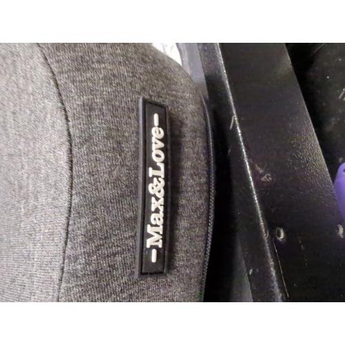 Memory Foam Office Chair Cushion Car Seat Support Waist Pillow Massage Lumbar Orthopedic Pillow Buttock Coccyx Cushion Back Pads(Lake Blue)