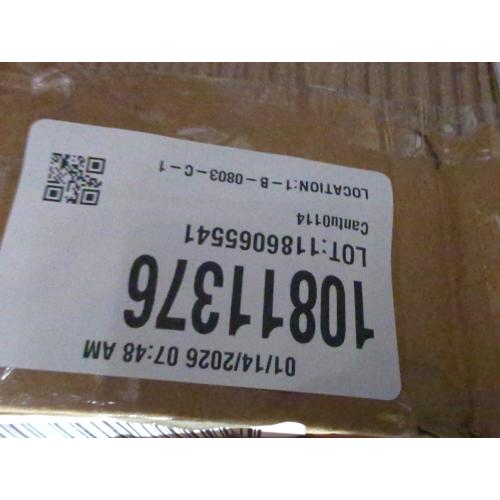 Amazon Basics Wall Mounted Modern Coat Rack with Versatile Storage Hooks, Rectangular, 8-Hook, White | Rectangular, Modern