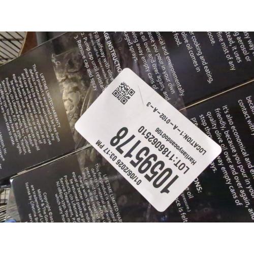 2 pack Misto Olive Oil Sprayer in Brushed Aluminum